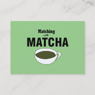 Matcha Green Tea Visitenkarte