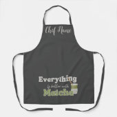 Matcha Green Tee, Best Teas T - Shirt Schürze (Vorderseite)