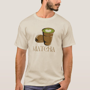 Matcha Green Tee , Matcha Latte T - Shirt