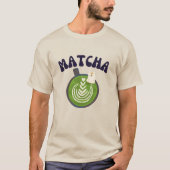 Matcha Green Tee , Matcha Latte T - Shirt (Vorderseite)