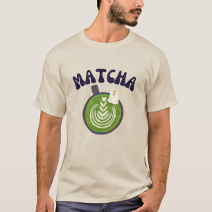 Matcha Green Tee , Matcha Latte T - Shirt