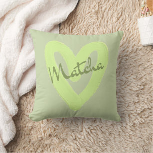 Matcha Green Tee, mit Matcha ist alles besser Kissen