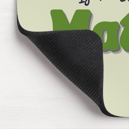 Matcha Green Tee, mit Matcha ist alles besser Mousepad (Ecke)