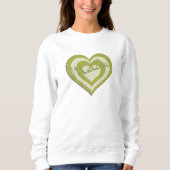 Matcha Green Tee Personalisiert Sweatshirt (Vorderseite)