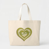 Matcha Green Tee Tote Bag Jumbo Stoffbeutel (Vorne)