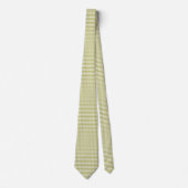 Matcha Grün Gingham Krawatte (Vorderseite)