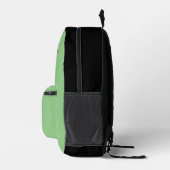 Matcha-Grüntee Bedruckter Rucksack (Rechts)