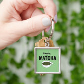 Matcha-Grüntee Schlüsselanhänger (Hand)