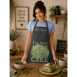 Matcha-Grüntee Schürze