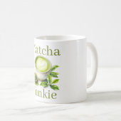 Matcha-Junkie-Kaffeetasse Kaffeetasse (VorderseiteRechts)