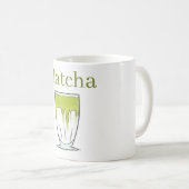 Matcha-Kaffeetasse Kaffeetasse (VorderseiteRechts)