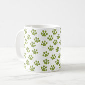 Matcha-Katzen-Tassen Kaffeetasse (Vorderseite Links)