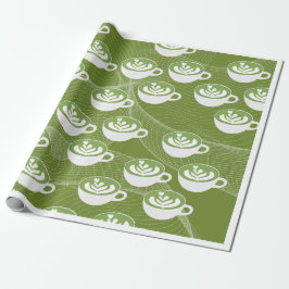 Matcha Latte Liebe Wrapping Paper Geschenkpapier
