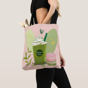 Matcha Latte Macarons Tasche
