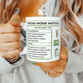 Matcha-Latte-Rezept Fokus-Modus Kaffeetasse