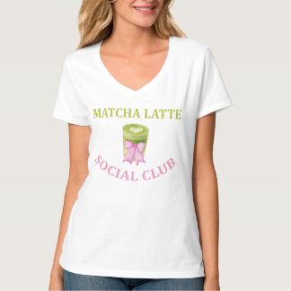 MATCHA LATTE SOCIAL CLUB T-Shirt