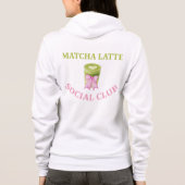 MATCHA LATTE SOZIALKLUB HOODIE (Rückseite)