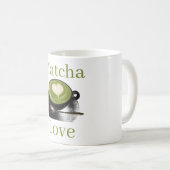 Matcha-Liebe-Kaffeetasse Kaffeetasse (VorderseiteRechts)