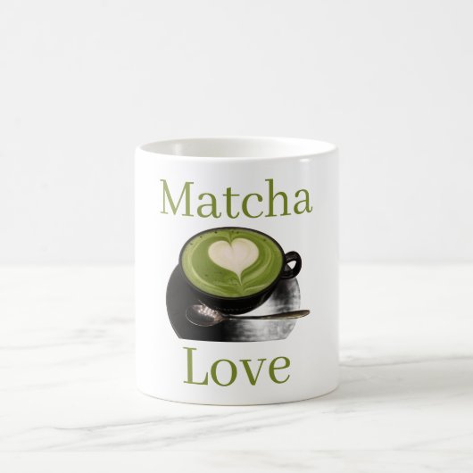Matcha-Liebe-Kaffeetasse Kaffeetasse (Mittel)
