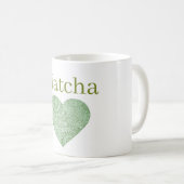Matcha-Liebe-Kaffeetasse Kaffeetasse (VorderseiteRechts)