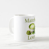 Matcha-Liebe-Kaffeetasse Kaffeetasse (Vorderseite Links)