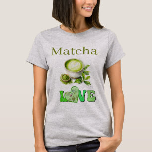 Matcha-Liebe-T-Shirt T-Shirt
