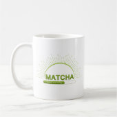 Matcha-Liebhaber-Guten-Morgen-Grün-Tasse Kaffeetasse (Links)