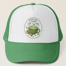 Matcha-Liebhaber-Mütze
