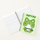 Matcha Liebhaber 🥫 🍵 🧇 Notizblock (Innenseite)
