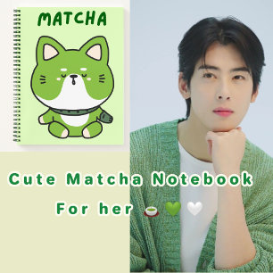 Matcha Liebhaber 🥫 🍵 🧇 Notizblock