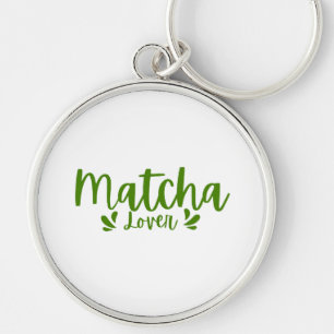 Matcha-Liebhaber-Schlüsselanhänger   Süßer grüner  Schlüsselanhänger