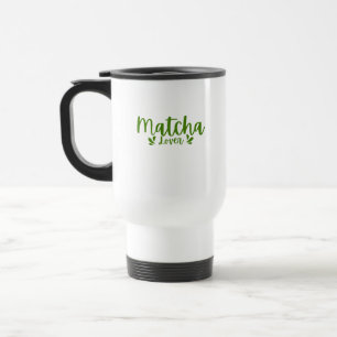 Matcha-Liebhaber Süße Grüntee-Kalligrafie-Reisebec Reisebecher