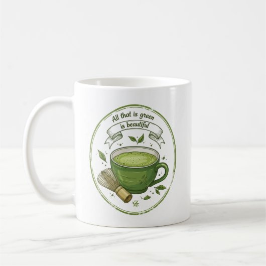 Matcha-Liebhaber-Tasse Kaffeetasse (Links)
