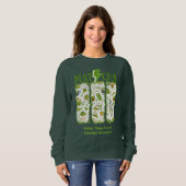 MATCHA Lightning Bolt Brush Stroke Sweatshirt (Vorne ganz)