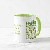 MATCHA Lightning Bolt Brush Stroke Tasse (VorderseiteRechts)