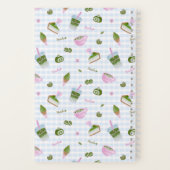 Matcha Lover Blue Notizblock (Rückseite)