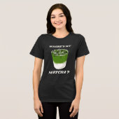 Matcha Lover gibt grünes Tee-Enthusiast Tri-Blend Shirt (Vorderseite voll)
