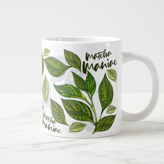 Matcha Lover Jumbo Size Specialty Tasse (Rechts)