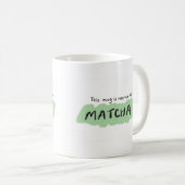 Matcha Lover, Mug Illustration Kaffeetasse (VorderseiteRechts)