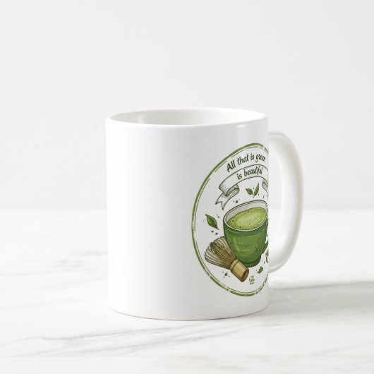 Matcha Lover Mug Kaffeetasse (VorderseiteRechts)