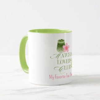 Matcha Lovers Club Grüntee-Macarons & Sakura Tasse
