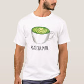 Matcha (Macho) Mann Japanischer Grüner Tee Latte Z (Vorderseite)