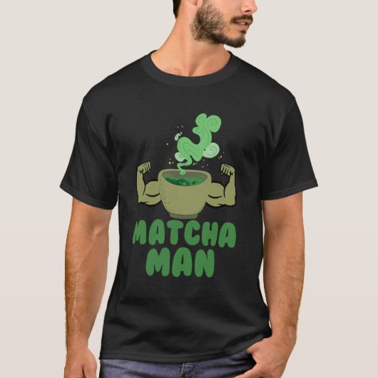 Matcha Man Funny Geschenk Grüner Tee  Japan Spaß (Vorderseite)
