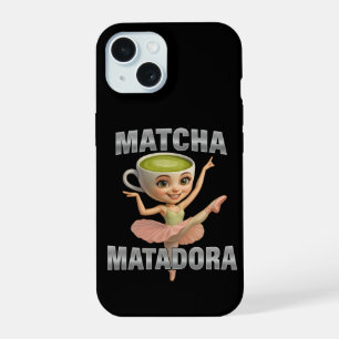 Matcha Matadora Grace trifft grüne Energie iPhone 15 Hülle