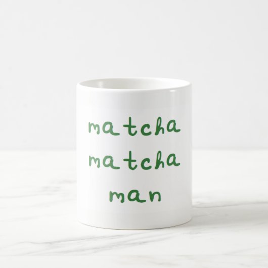 Matcha Matcha Mann-Tasse Kaffeetasse (Mittel)