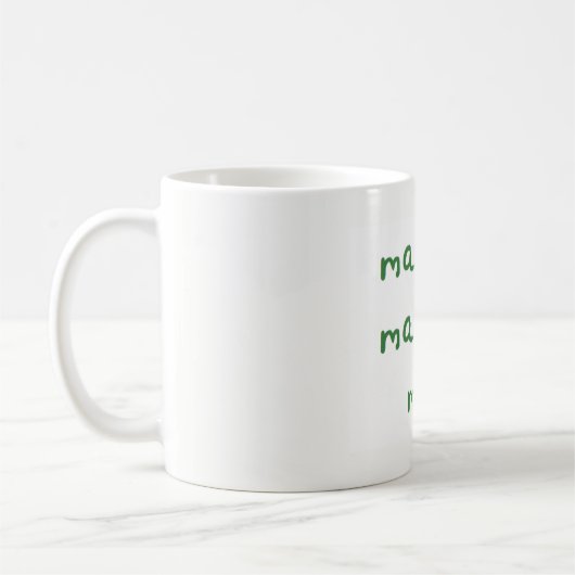 Matcha Matcha Mann-Tasse Kaffeetasse (Links)