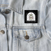 Matcha-Mütter-Club lustige Mutter-Gruppe Button (Beispiel)
