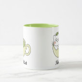 Matcha Niedlich Cat, Matcha Tasse (Zentrum)