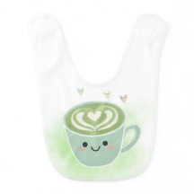 Matcha Smiles Baby-Bib