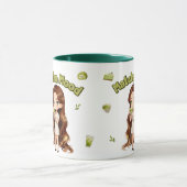 Matcha-Stimmung Ästhetisches Design Süße Grüntee-V Tasse (Zentrum)